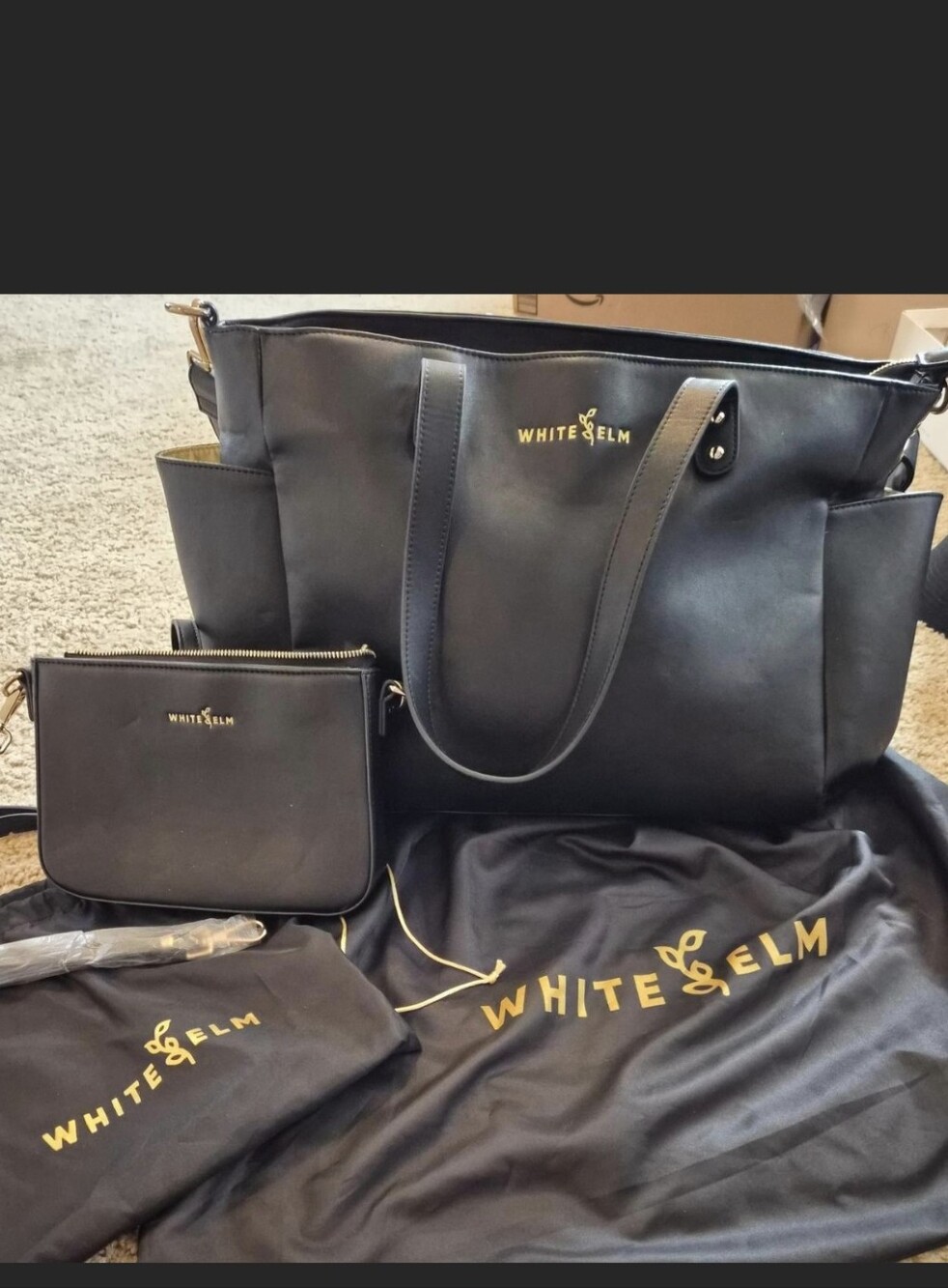 White Elm Travel Tote Set